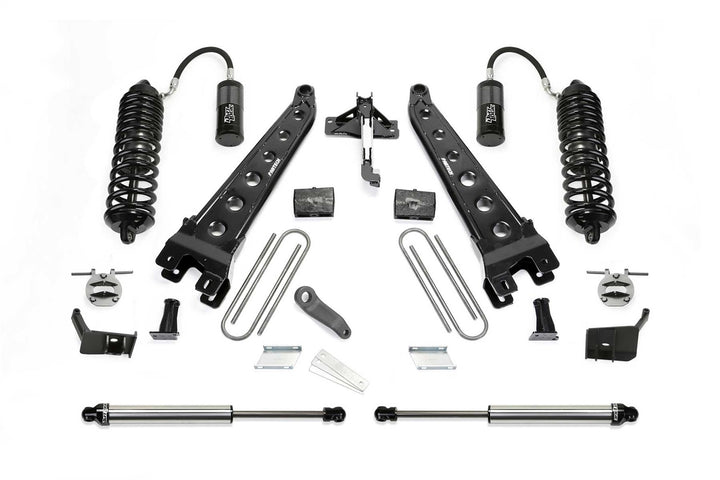 Fabtech K2227DL 4-Inch Radius Arm Lift System with Dirt Logic 4.0 Coilovers for Ford Super Duty