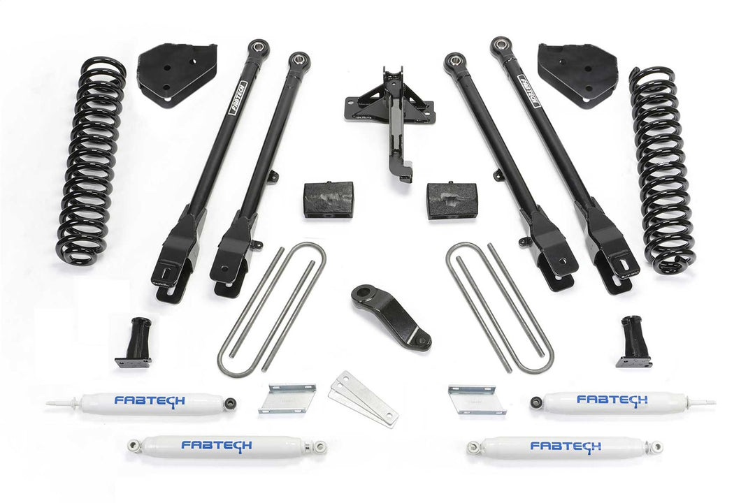 Fabtech 4-Link Lift System for Ford Super Duty K2254 – Enhanced Suspension Performance