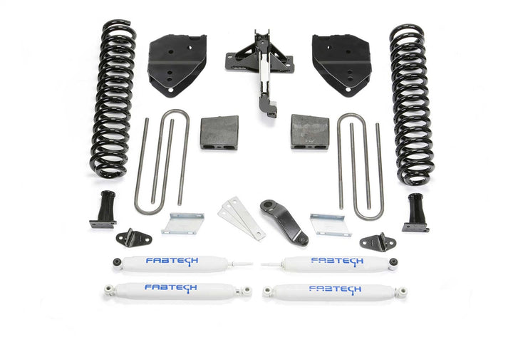 Fabtech K2255 Basic Lift System with Shocks for 2017-2022 Ford Super Duty 6-Inch Lift