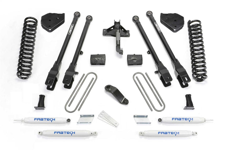Fabtech K2337 4-Link Lift System for Super Duty Trucks - 6 Inch Lift