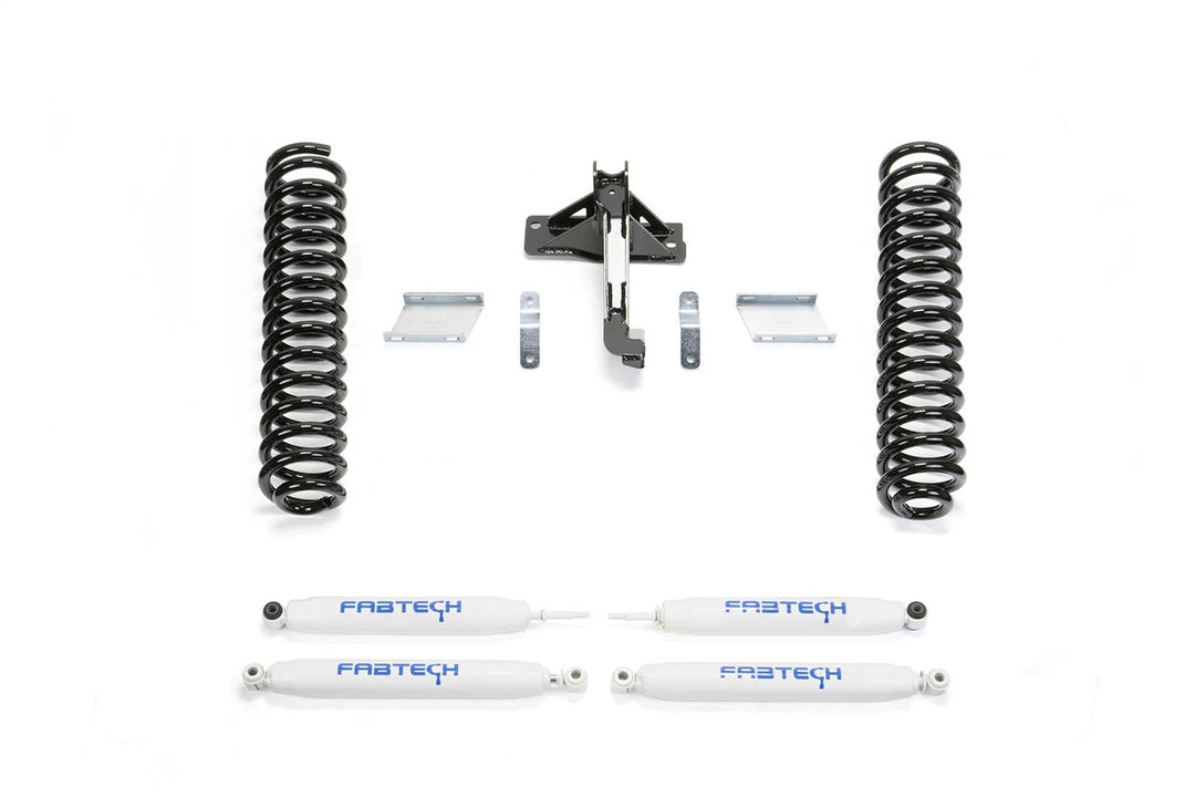 Fabtech K2339 Super Duty 2.5-Inch Lift Kit with Shock for Ford F-250 and F-350