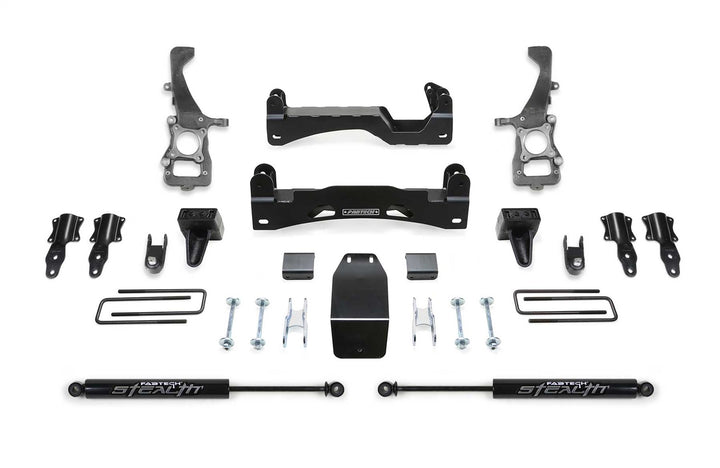 Fabtech Lift Kit for Ford F-150 6-Inch Suspension Lift System with Shocks - Part K2371M