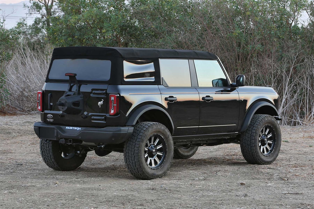Fabtech Uniball UCA Lift System with Shocks for Ford Bronco 2021-2026