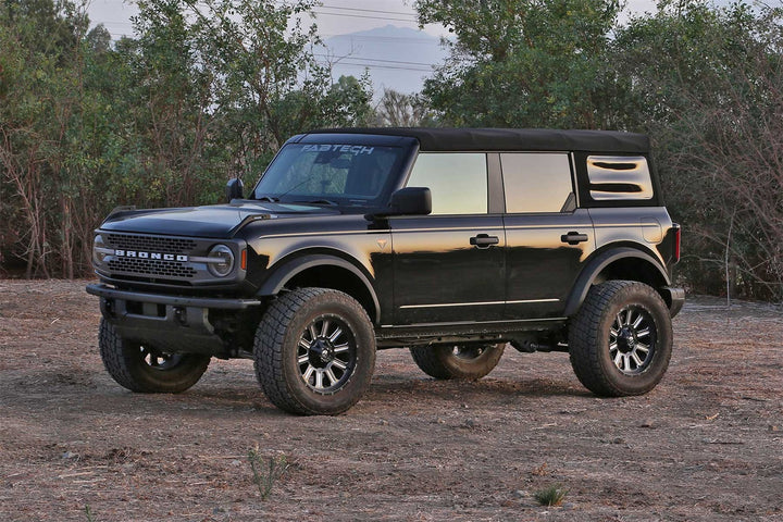 Fabtech Uniball UCA Lift System with Shocks for Ford Bronco 2021-2026