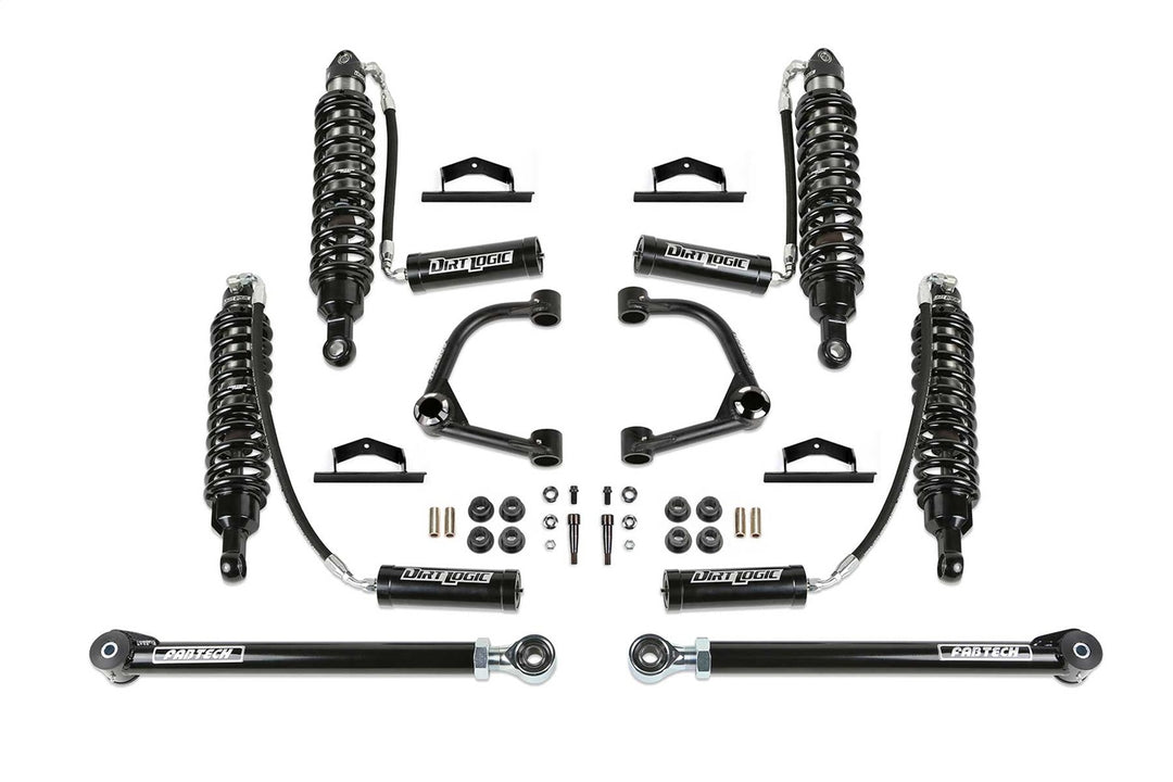 Fabtech Uniball UCA Lift System with Shocks for Ford Bronco 2021-2025