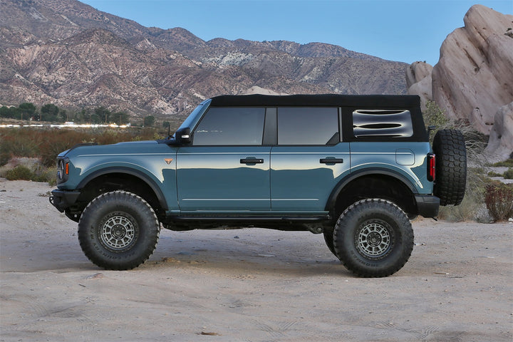 Fabtech K2391 Bronco Lift Kit with 5-Inch Lift and Dirt Logic 2.5 Resi Coilovers