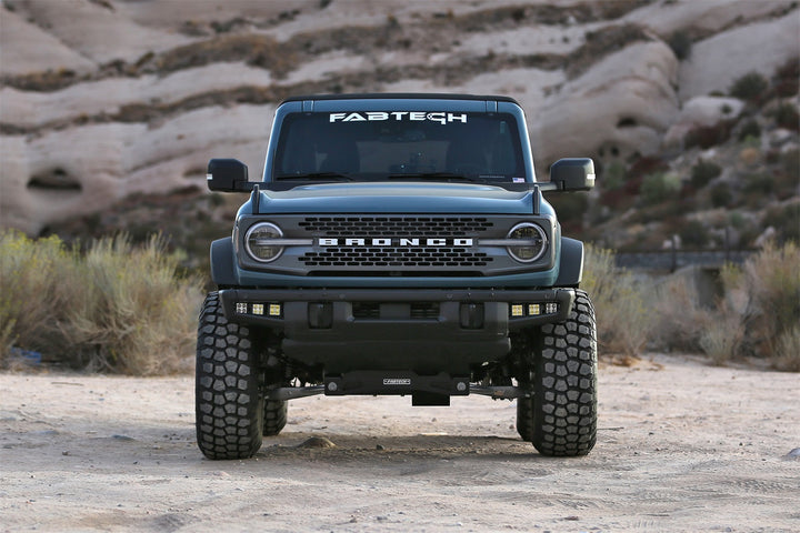Fabtech K2391 Bronco Lift Kit with 5-Inch Lift and Dirt Logic 2.5 Resi Coilovers
