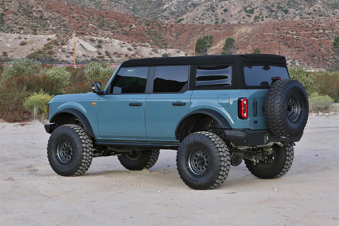 Fabtech K2391 Bronco Lift Kit with 5-Inch Lift and Dirt Logic 2.5 Resi Coilovers