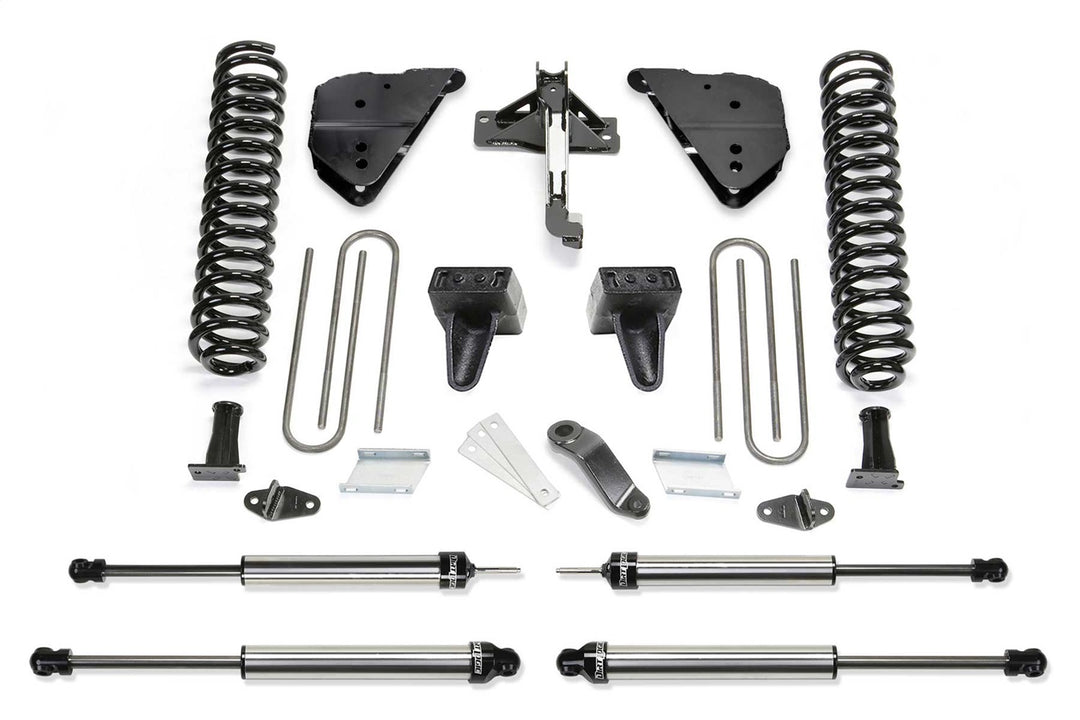Fabtech K2412DL Basic Lift System with Shocks for Ford Super Duty (6-inch Lift)