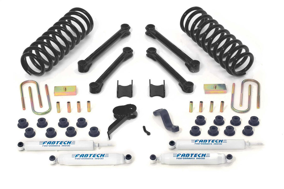 Fabtech K3006 Performance Lift System with Shocks for Dodge Ram 2500 and 3500