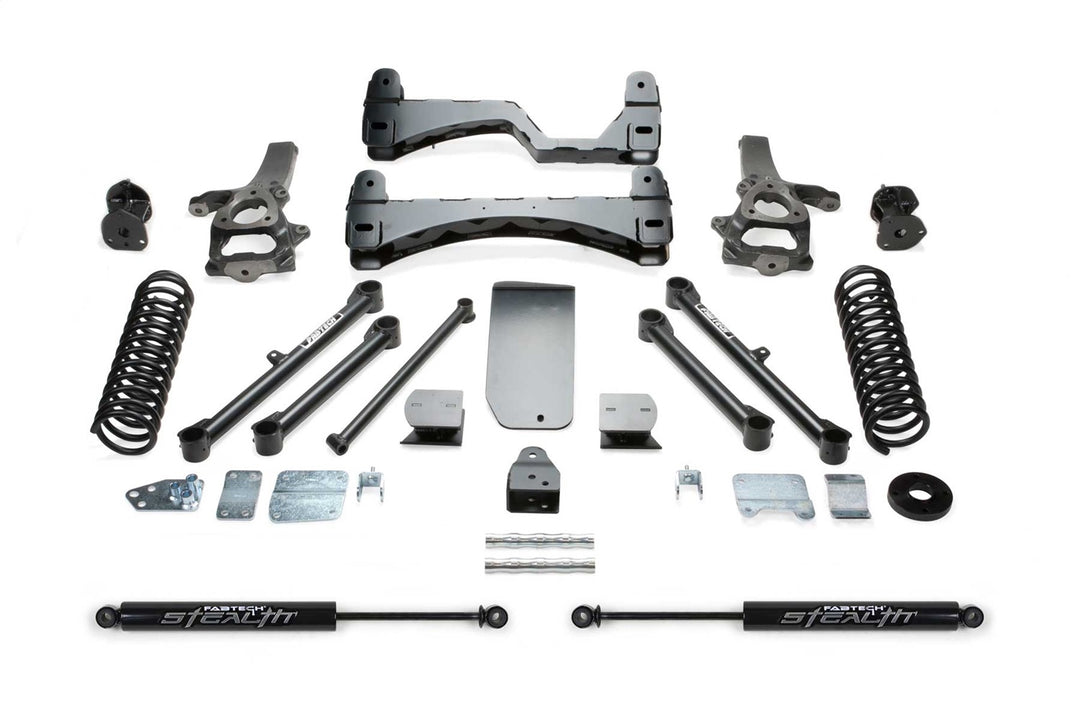 Fabtech K3055M Basic Lift System with Shocks for 2012-2018 Ram 1500