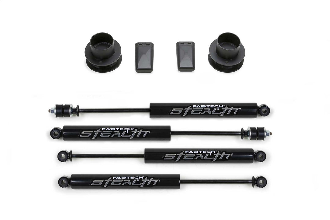 Fabtech 2.5 Inch Leveling Kit for 2013-2018 Ram 3500 and 2500 with Radius Arm Front Suspension (Part K3056M)