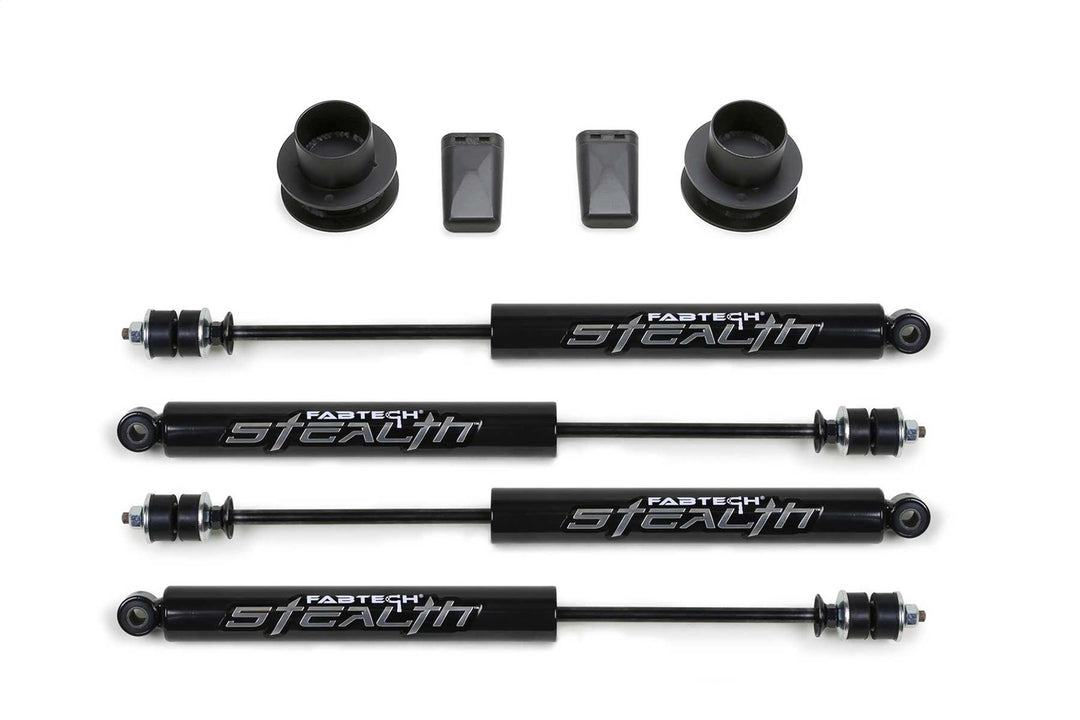Fabtech K3060M 2.5 Inch Coil Spacer System for Ram 2500 (2014-2018) with Radius Arm Front Suspension