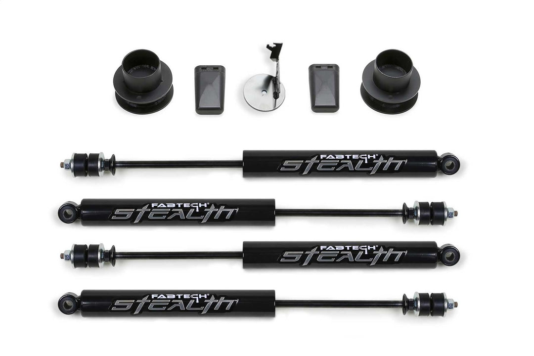 Fabtech Coil Spacer System for 2014-2023 Ram 2500 and 3500 with 2.5 Inch Lift – Part K3191M