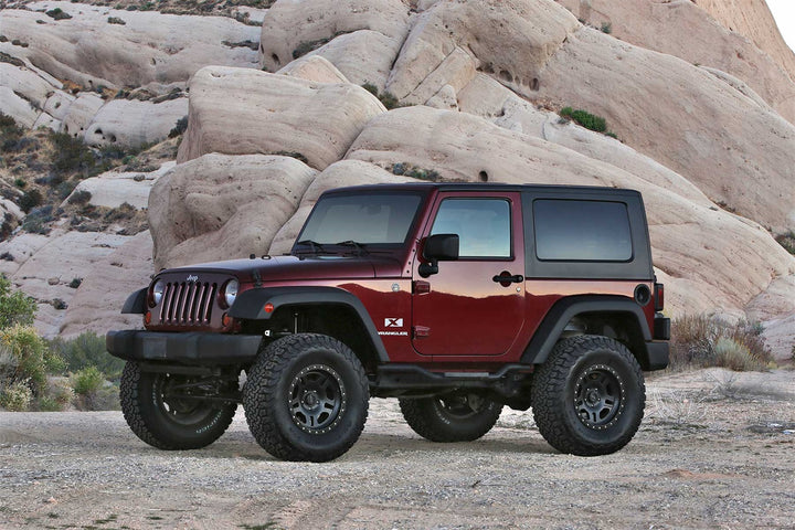 Fabtech K4047M Budget Lift System with Shocks for Jeep JK Models