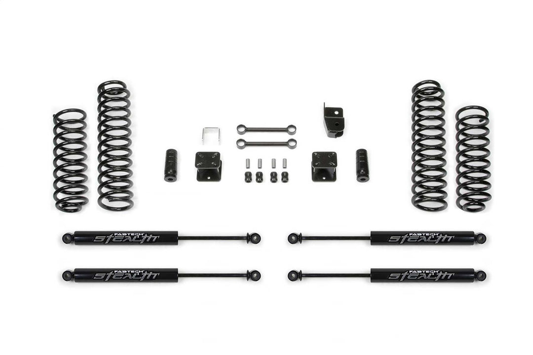 Fabtech K4048M Budget Lift System with Shocks for Jeep JK