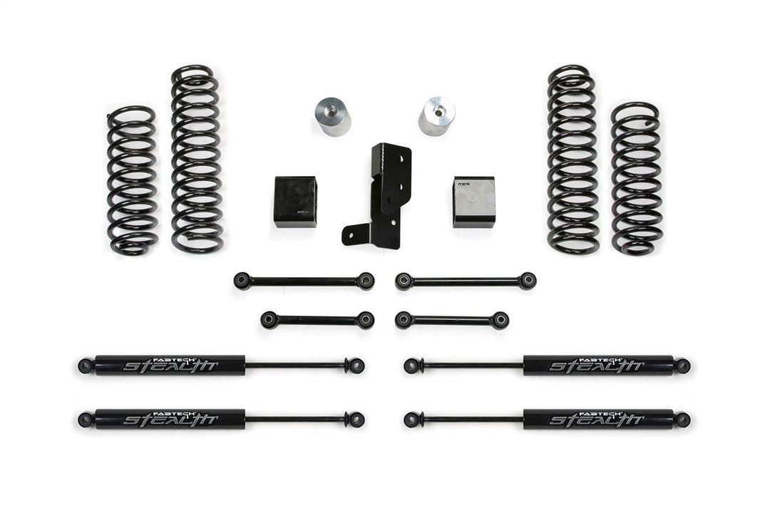 Fabtech Sport Lift System with Shock for Jeep Wrangler 2018-2026