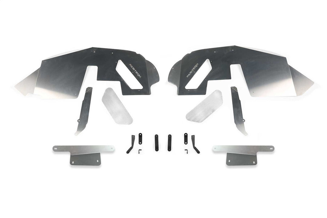 Fabtech K4186 Jeep JL Tube Fenders with LED Light Kit – Durable Steel Offroad Fender Upgrade