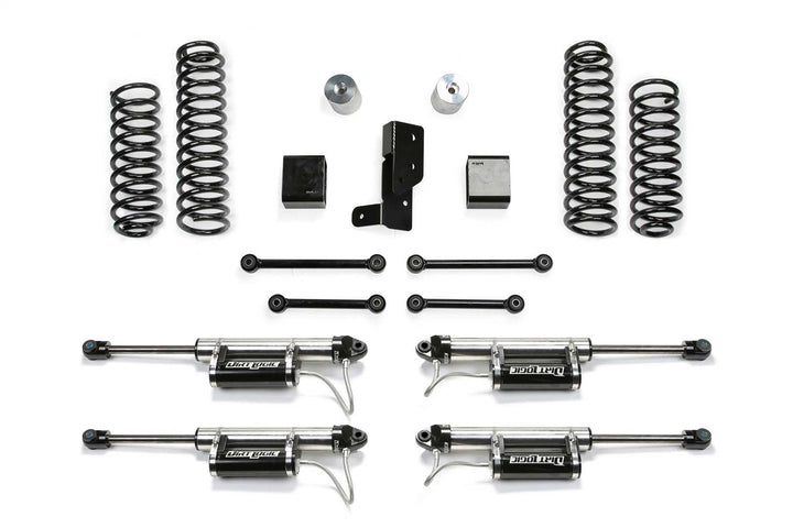 Fabtech Sport Lift System with Shock for 2021 Jeep Wrangler - 3 Inch Lift Kit
