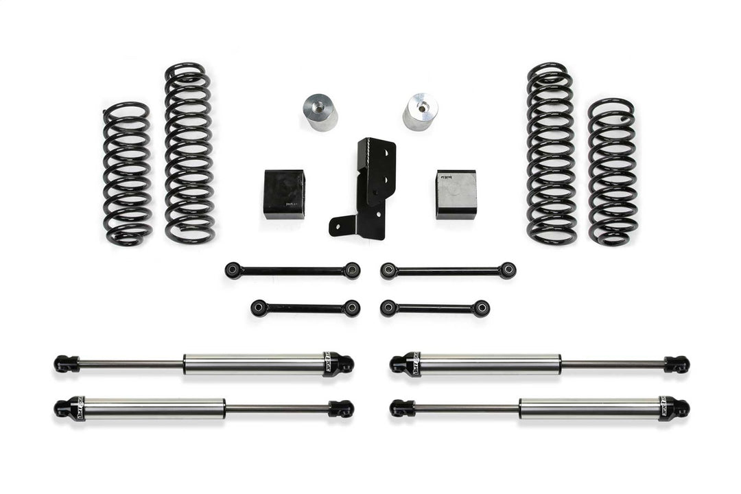 Fabtech Sport Lift System with Shock for Jeep Wrangler 2020-2022 – 3 Inch Lift with Dual Rate Coil Springs