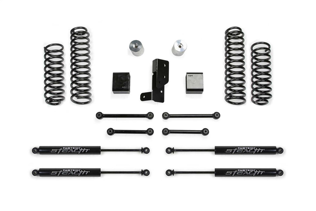 Fabtech Sport Lift System with Shock for Jeep Wrangler 2020-2022 – 3 Inch Lift Kit