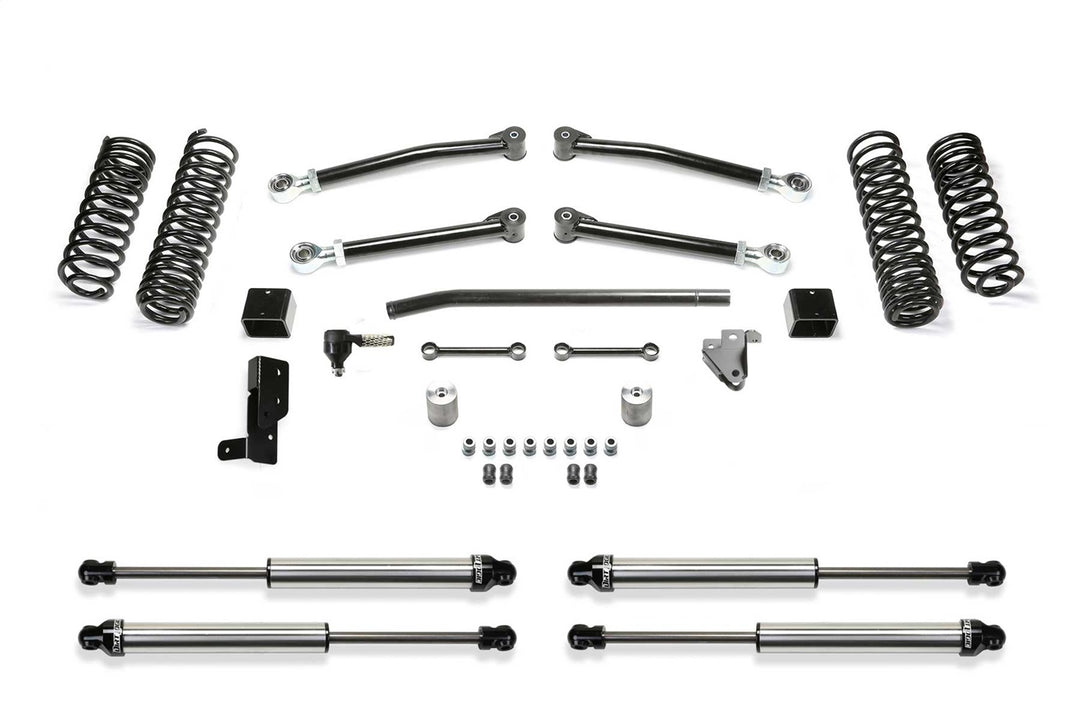 Fabtech Trail Lift System Kit for Jeep Gladiator K4209DL – 5 Inch Lift with Dual Rate Coil Springs and Heavy-Duty Components