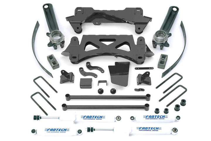 Fabtech Lift Kit with Shocks for Toyota Tacoma 1995-2004 – Part K7002