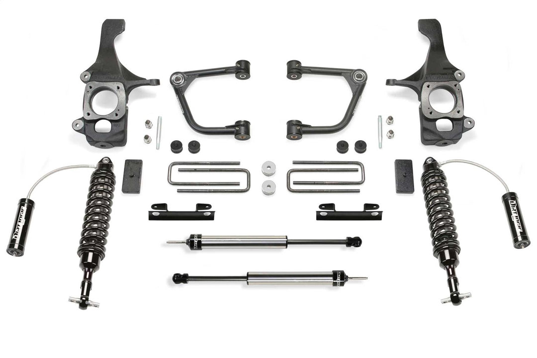 Fabtech K7076DL Uniball UCA Lift System with Shocks for Toyota Tundra TRD Pro