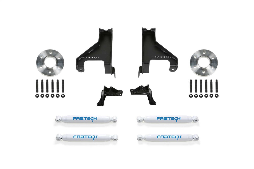 Fabtech K9005 Auxiliary Shock Kit for Mercedes-Benz Sprinter 2500 – Heavy-Duty Overlanding Suspension Upgrade