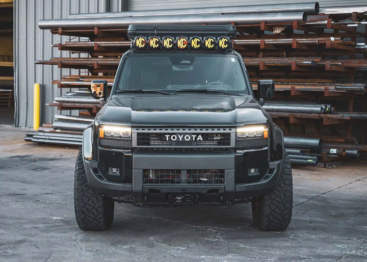 Toyota Land Cruiser 250 Hidden Winch Front Bumper (2024-2026) by Backwoods Adventure Mods | KOVA Offroad