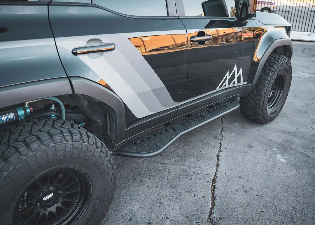 Toyota Land Cruiser 250 Rock Sliders (2024-2026) by Backwoods Adventure Mods | KOVA Offroad