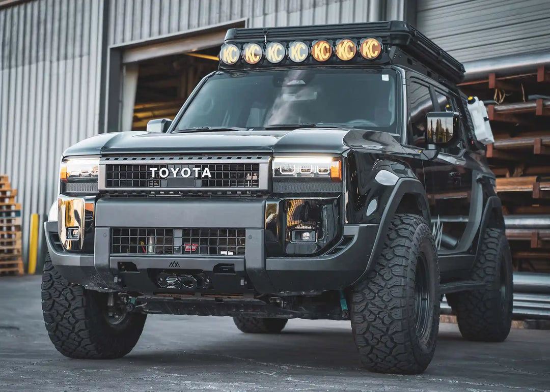 Toyota Land Cruiser 250 Hidden Winch Front Bumper (2024-2026) by Backwoods Adventure Mods | KOVA Offroad