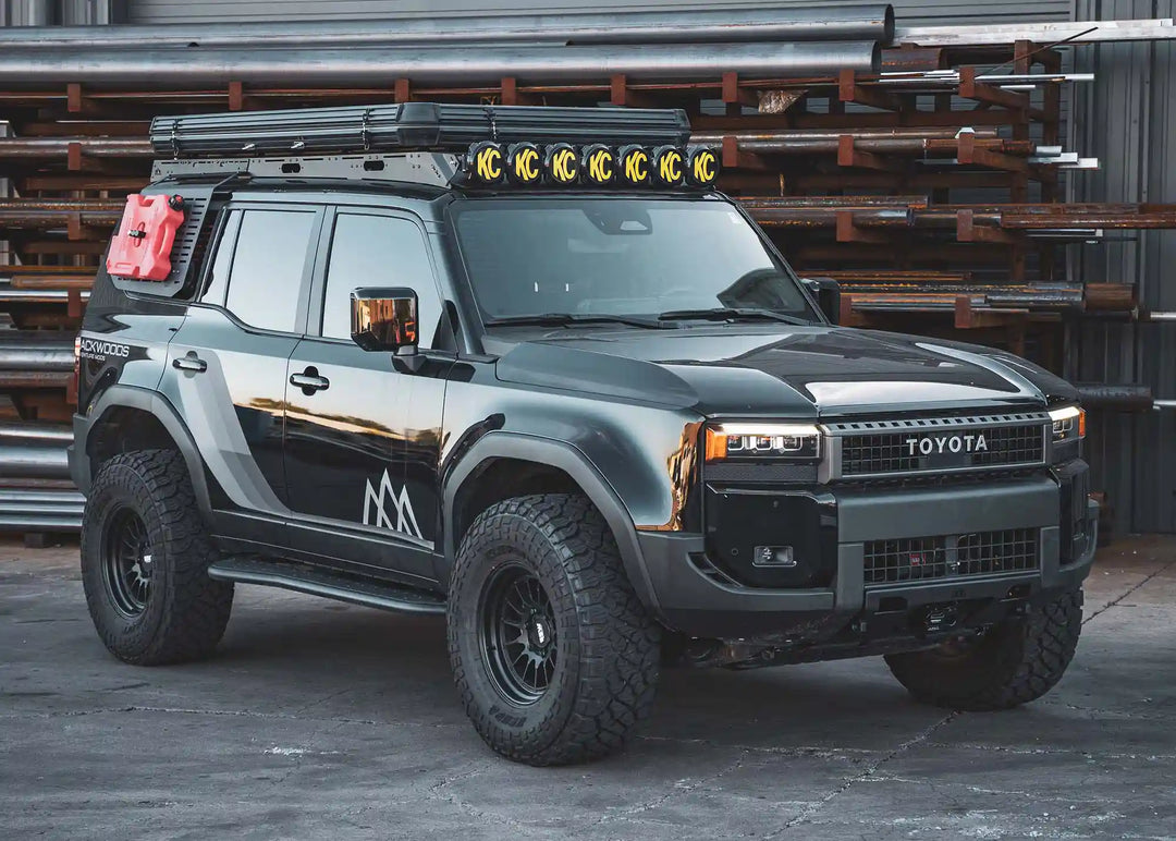 Toyota Land Cruiser 250 Hidden Winch Front Bumper (2024-2026) by Backwoods Adventure Mods | KOVA Offroad