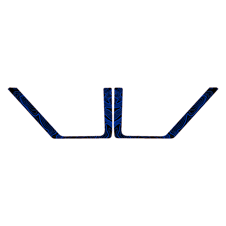 Topo Front Door Net Trim Overlay Kit (Printed Series) - 2021+ Bronco