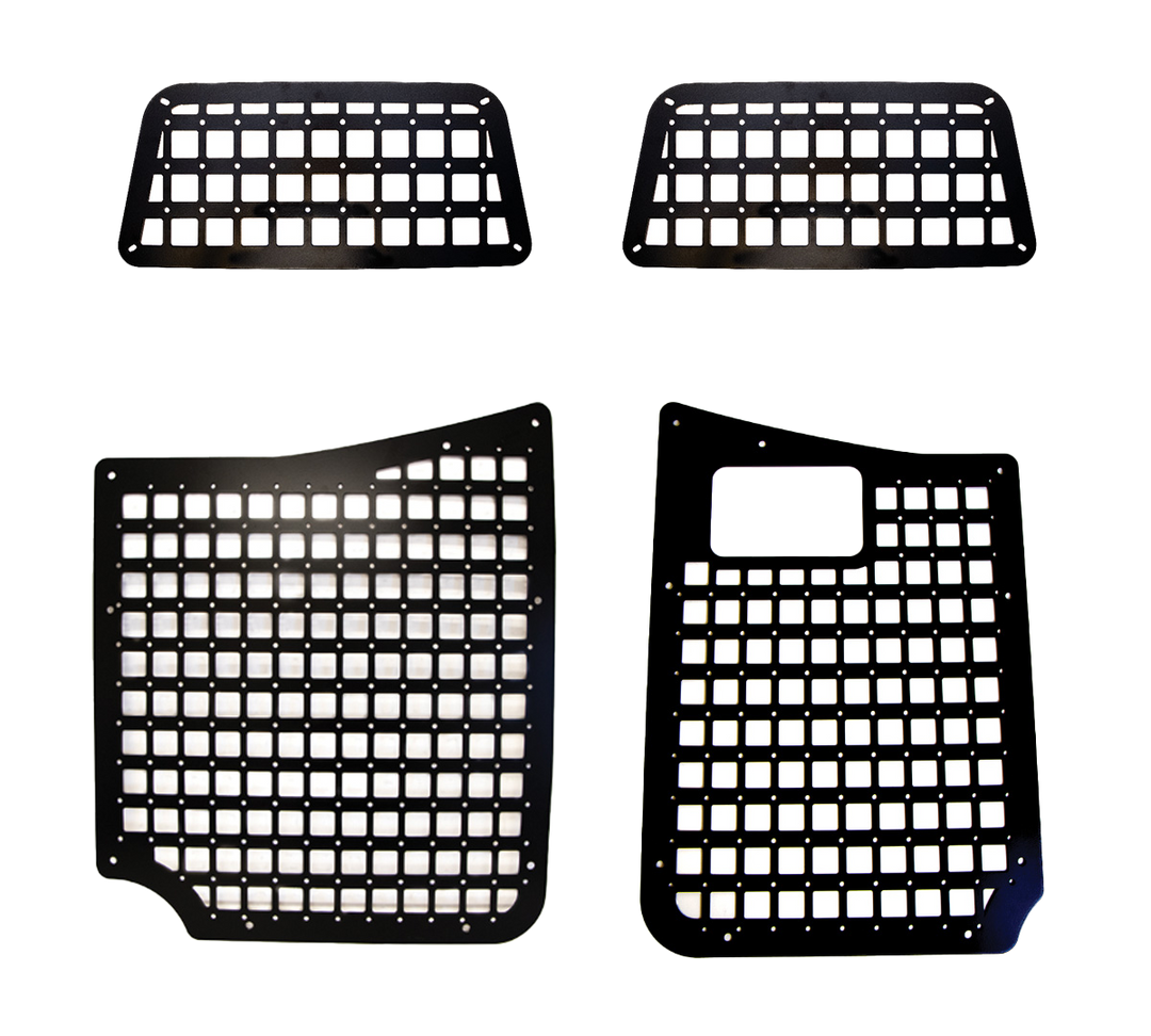 The Original Rear Door Modular MOLLE Storage Panel for Mercedes Sprinter (2007-2018) by FreedomVanGo