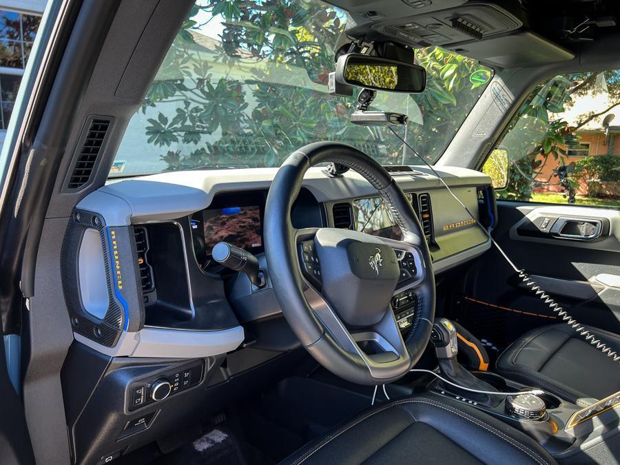 Outer Grab Handle Stripe Overlays (Full Coverage) - 2021+ Bronco