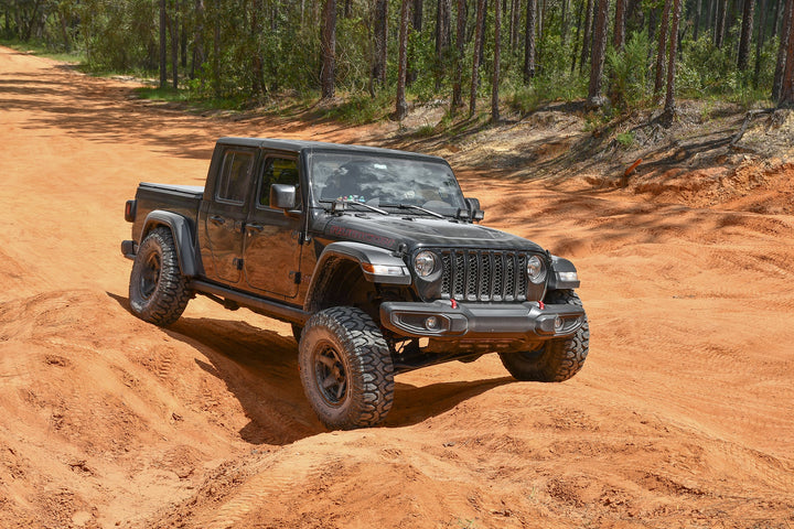 Overland Sector Atlas 17x9 -12 5x114.3/5x127mm 71.5mm Satin Black by Overland Sector | KOVA Offroad