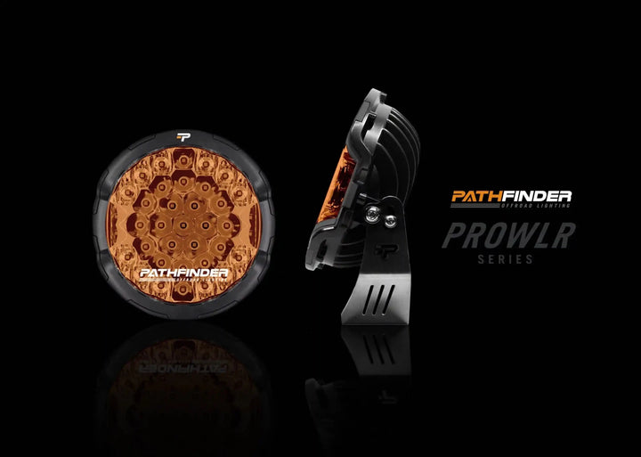 PROWLR 9" LED Driving Light [TRUE AMBER] by Backwoods Adventure Mods | KOVA Offroad