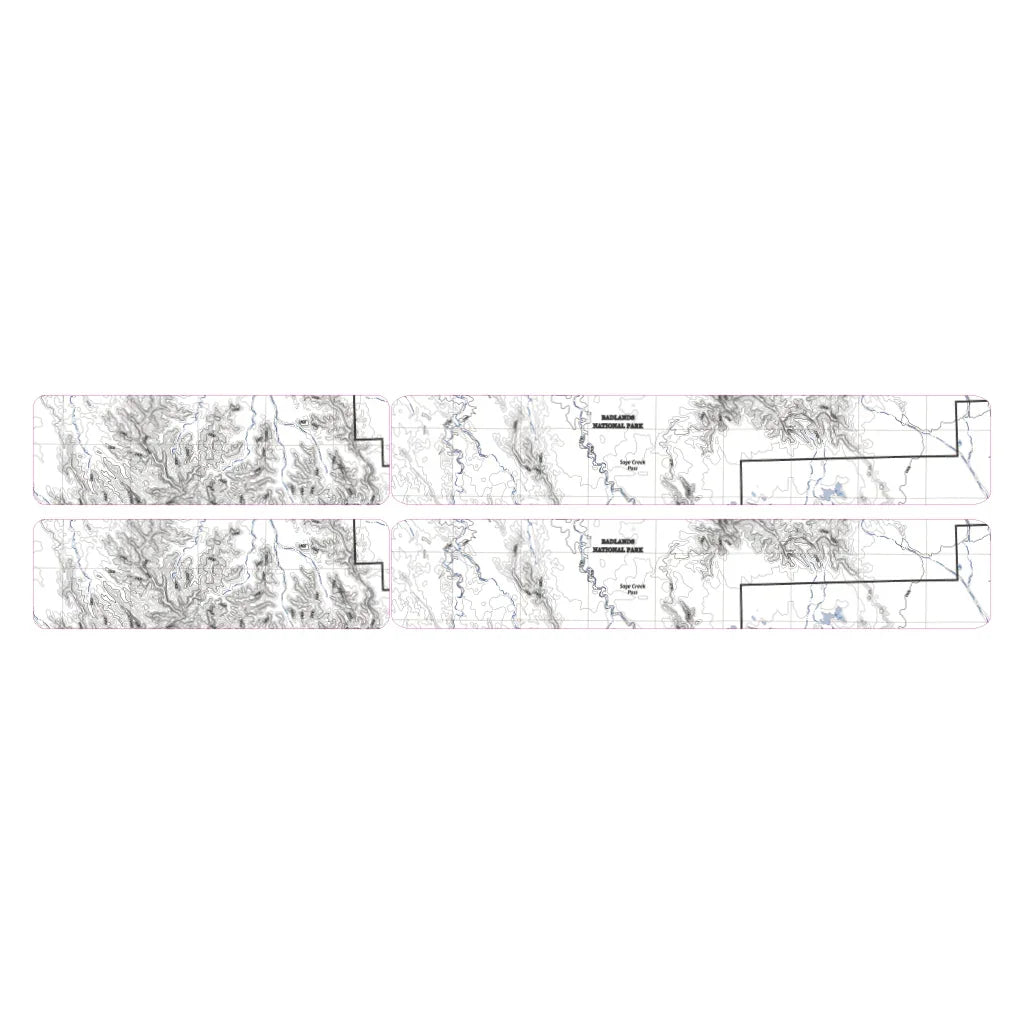 Printed Series Door Sill Protectors - 2021+ Bronco 2/4 Door