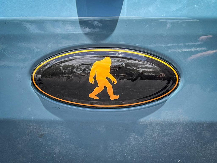 Printed Series Ford Bronco Rear Oval Emblem Overlays (Full Print) - 2021+ Bronco / Bronco Sport