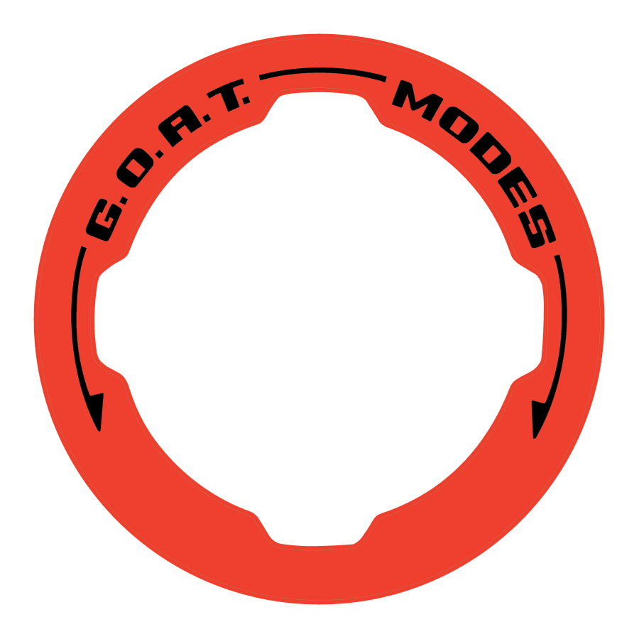 GOAT Mode Dial Ring Overlay V2 - 2021+ Bronco