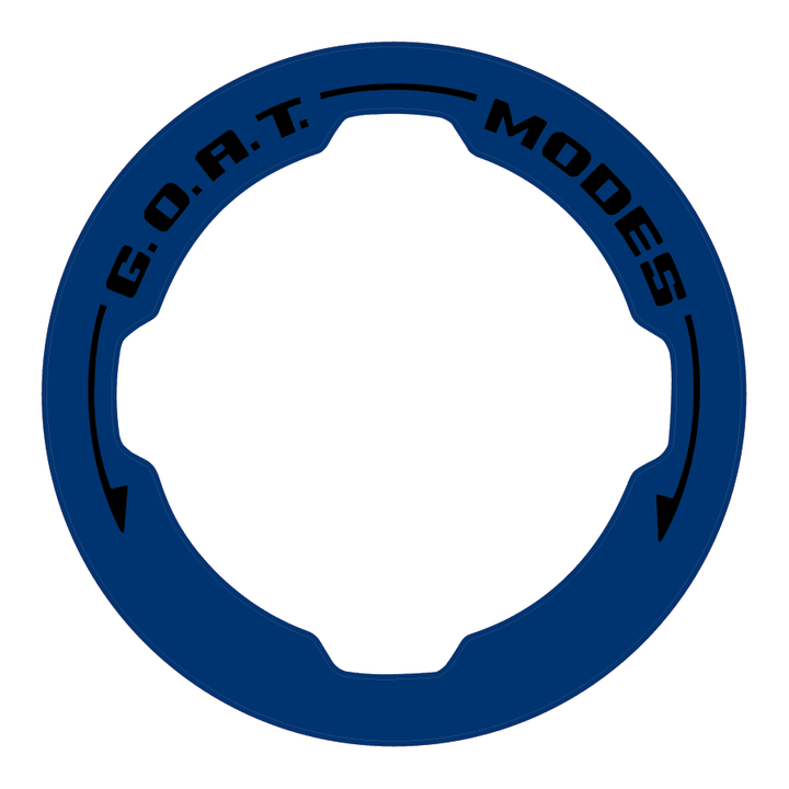 GOAT Mode Dial Ring Overlay V2 - 2021+ Bronco