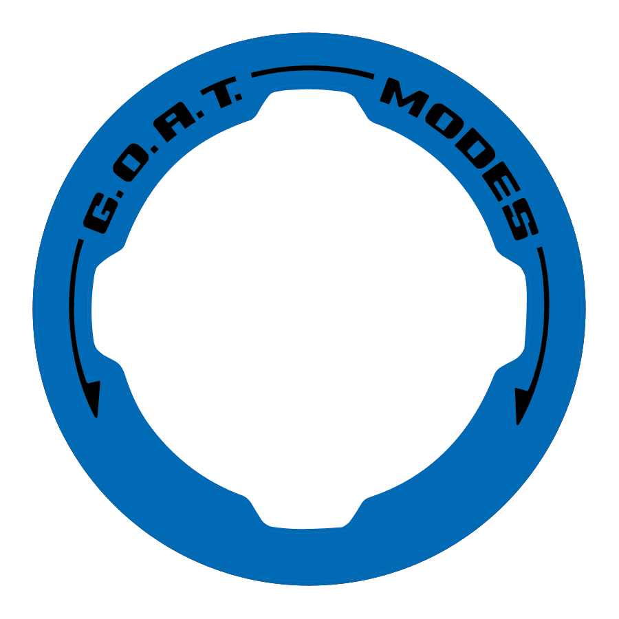 GOAT Mode Dial Ring Overlay V2 - 2021+ Bronco