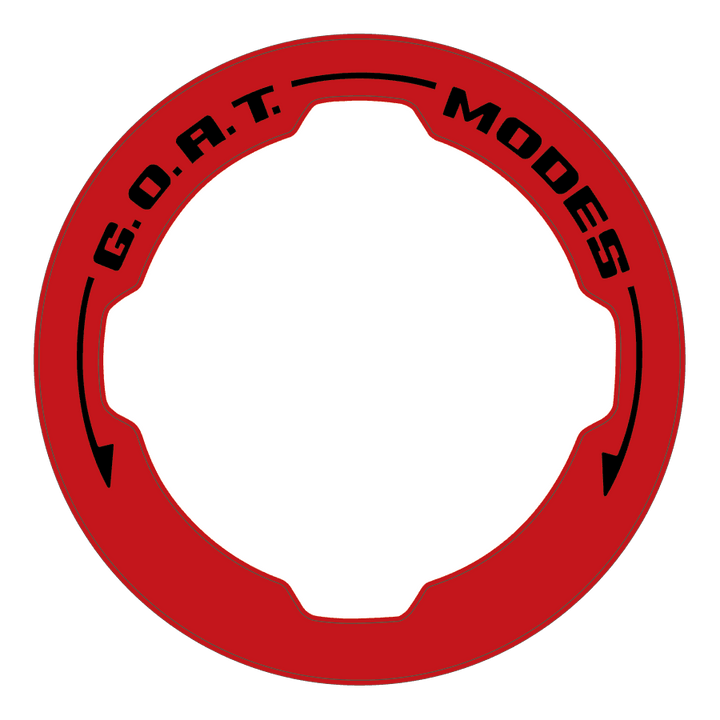 GOAT Mode Dial Ring Overlay V2 - 2021+ Bronco