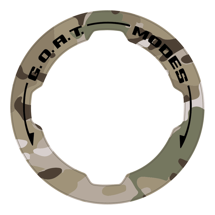 GOAT Mode Dial Ring Overlay V2 - 2021+ Bronco