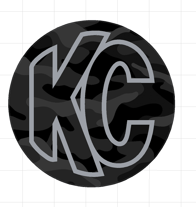 KC HiLITES Pro6 / Titan Gravity Light Cover Overlays - Universal by StickerFab | KOVA Offroad