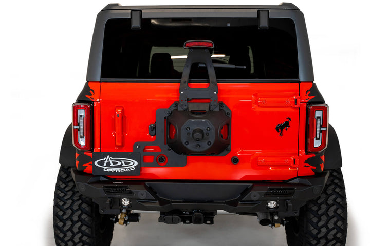 2021 - 2023 Ford Bronco Stealth Fighter Rear Bumper