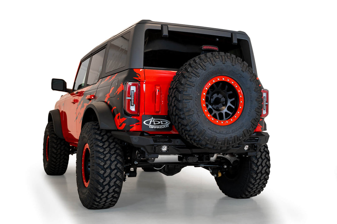 2021 - 2023 Ford Bronco Stealth Fighter Rear Bumper