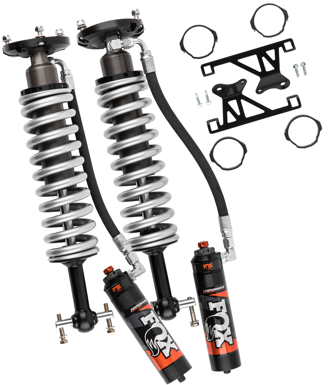 FOX Offroad Shocks Performance Elite Series 2.5 Coil-Over Reservoir Shock Pair for Silverado and Sierra 1500