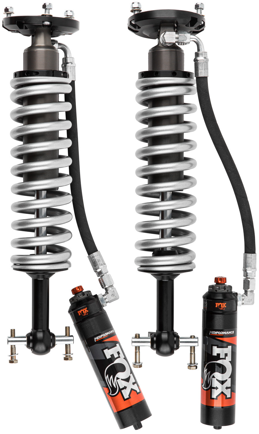 FOX Offroad Shocks Performance Elite Series 2.5 Coil-Over Reservoir Shock Pair for Silverado and Sierra 1500